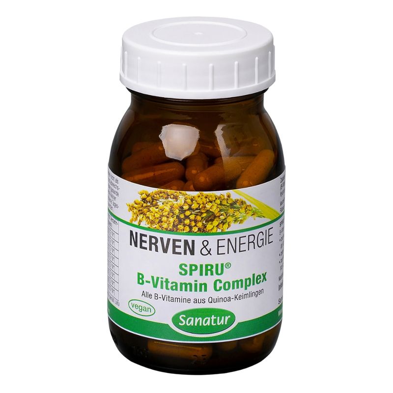Sanatur SPIRU®B-Vitamin Complex, 90 Kapseln - Produktbild