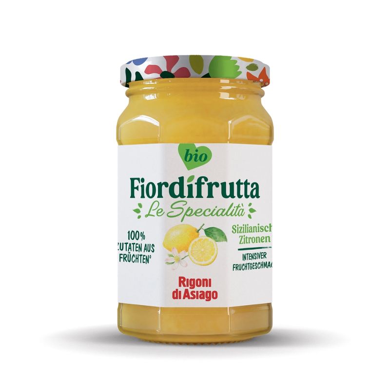 Rigoni di Asiago S.R.L.  Fiordifrutta Bio Zitronen-Aufstrich - Produktbild