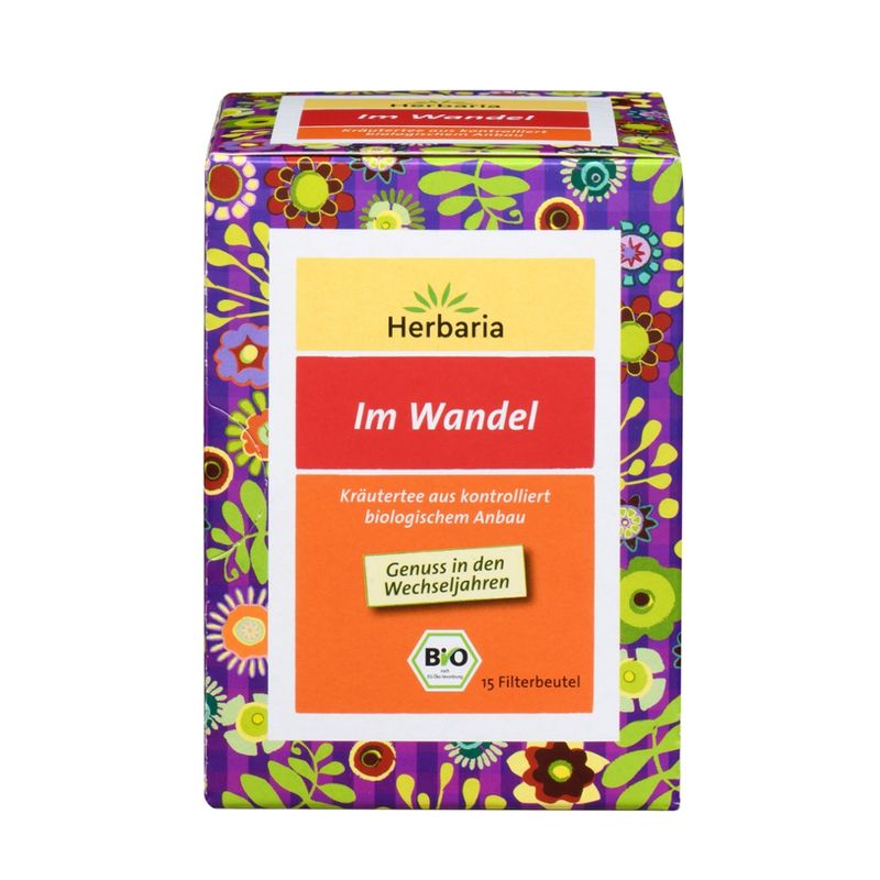 HERBARIA Im Wandel Wechseljahre Tee bio 15FB - Produktbild