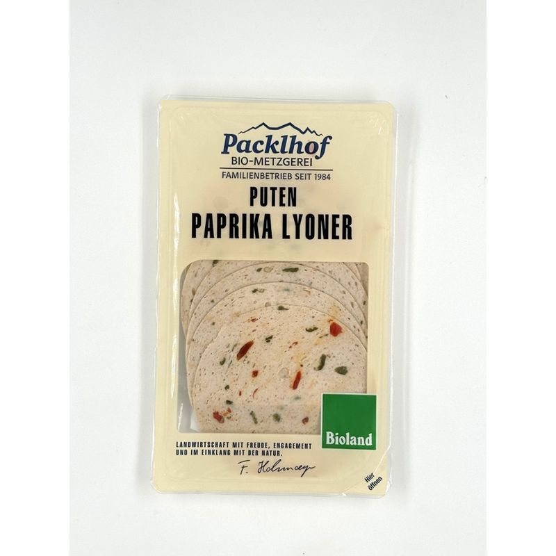 Packlhof Puten Paprikalyoner 80 g - Produktbild