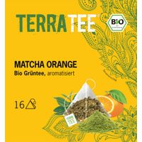 Terra Tee Bio Grüntee Matcha Orange - Produktbild