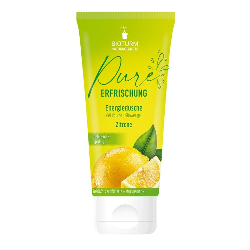 BIOTURM Pure Erfrischung - Energiedusche Zitrone - Produktbild