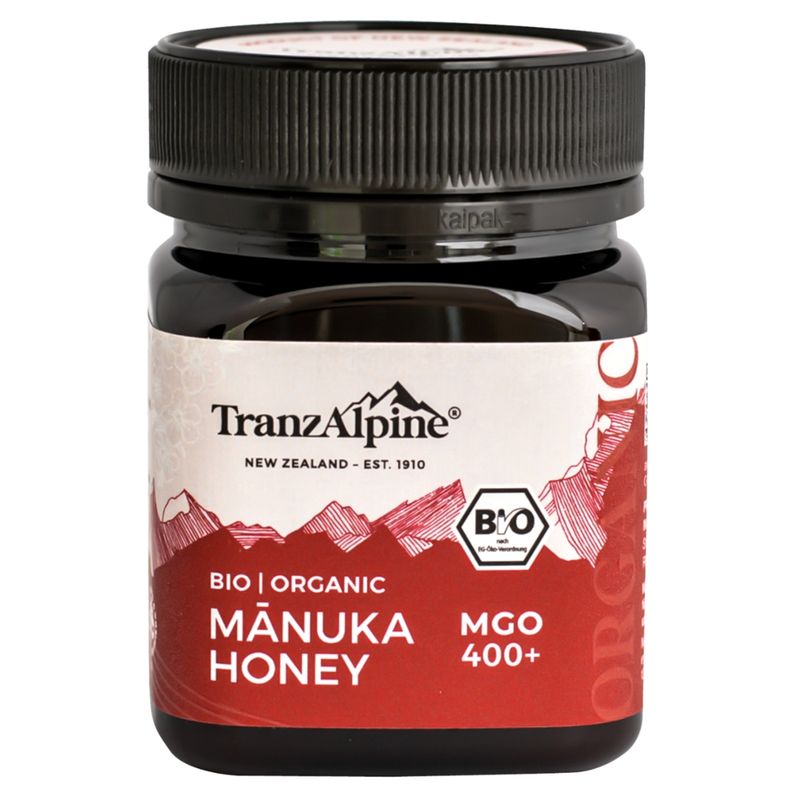 HOYER TranzAlpine Bio Manukahonig MGO 400+ - Produktbild