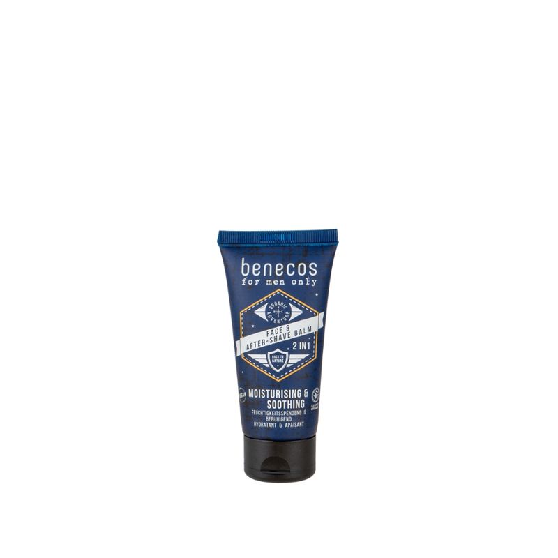 benecos benecos for men only Face & After-Shave Balm 2in1 - Produktbild