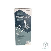 Sprossenglas - Large - inkl. Alfalfa Bio-Samen - 1000 ml - Produktbild