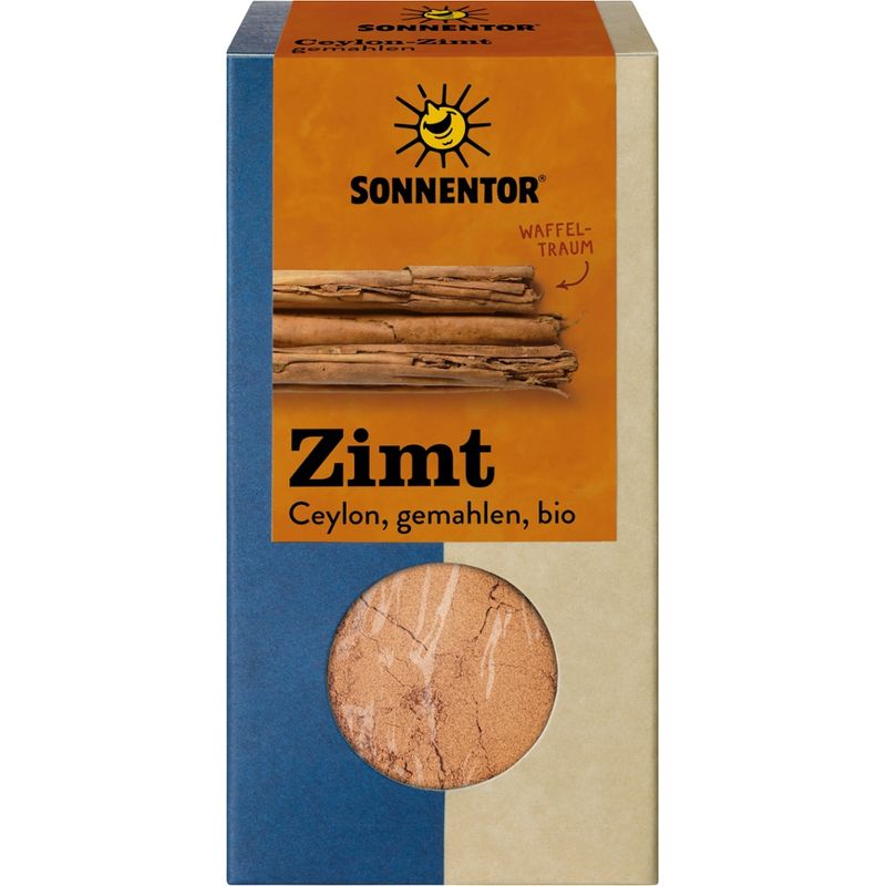 Sonnentor Zimt Ceylon gemahlen, Packung - Produktbild