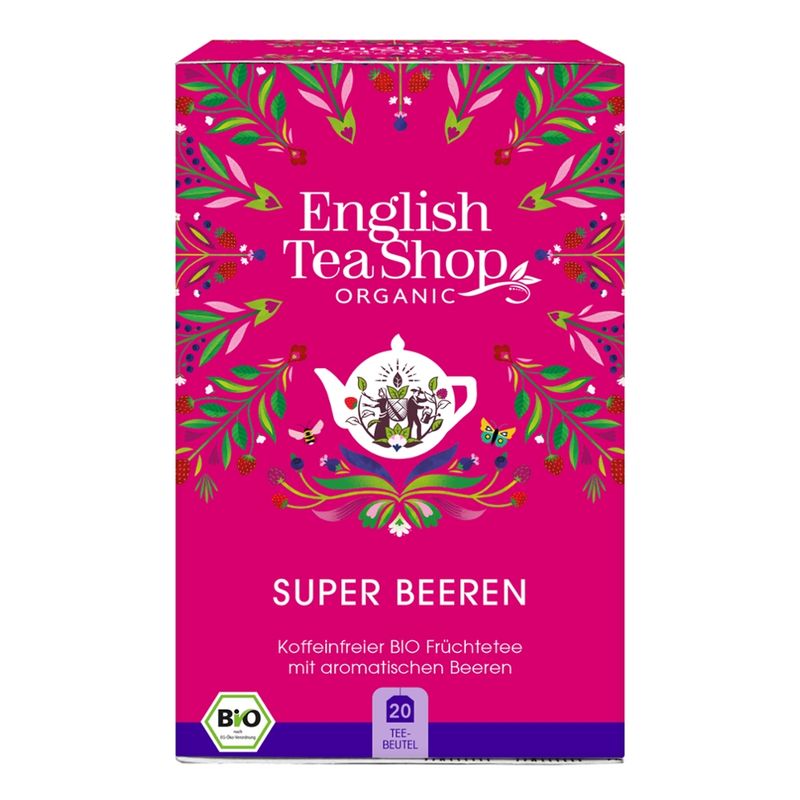 English Tea Shop English Tea Shop Super Beeren, BIO, 20 Teebeutel - Produktbild