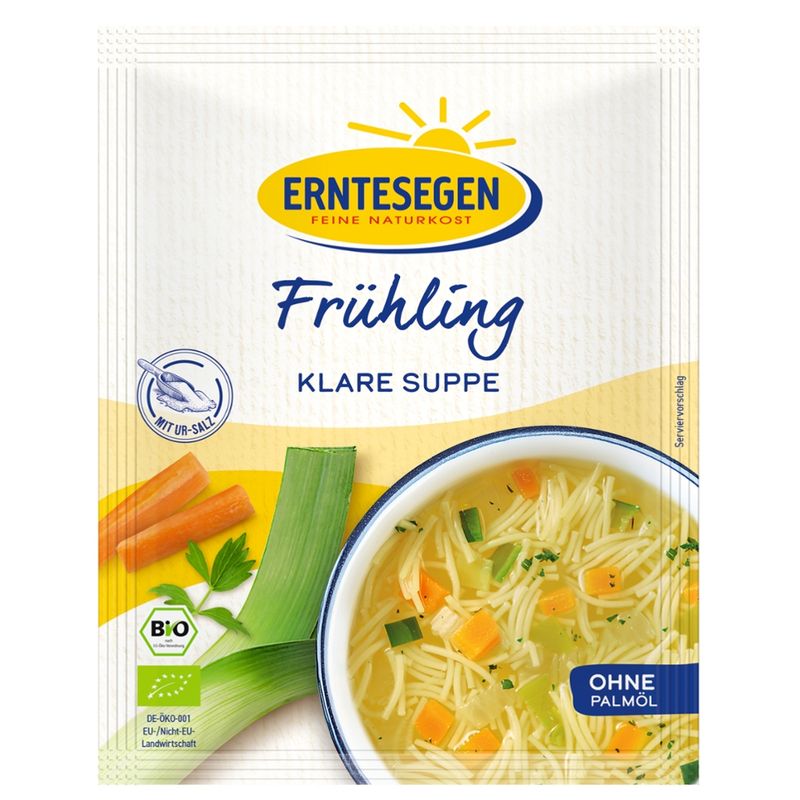 Erntesegen Frühling Klare Suppe Bio - Produktbild