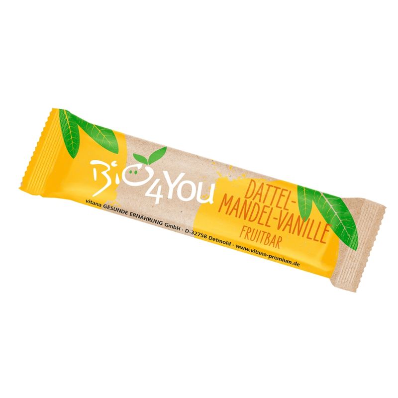 vitana Gesunde Ernährung Bio-Dattel-Mandel-Vanille  Fruchtriegel - Produktbild