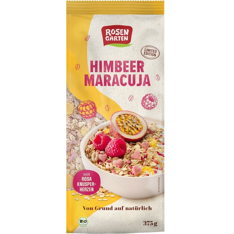 Rosengarten Himbeer-Maracuja-Müsli - Produktbild