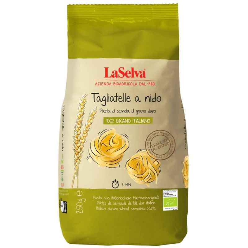LaSelva Tagliatelle - Teigwaren aus Hartweizengrieß - Produktbild