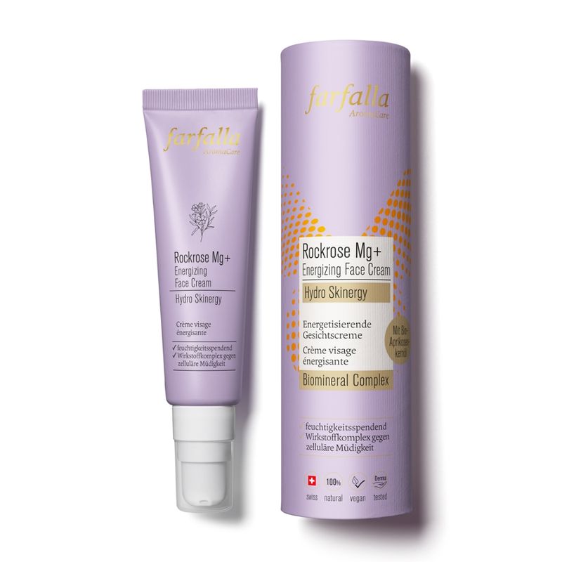 farfalla Rockrose Mg+ Energizing Face Cream, Hydro Skinergy, 30ml - Produktbild