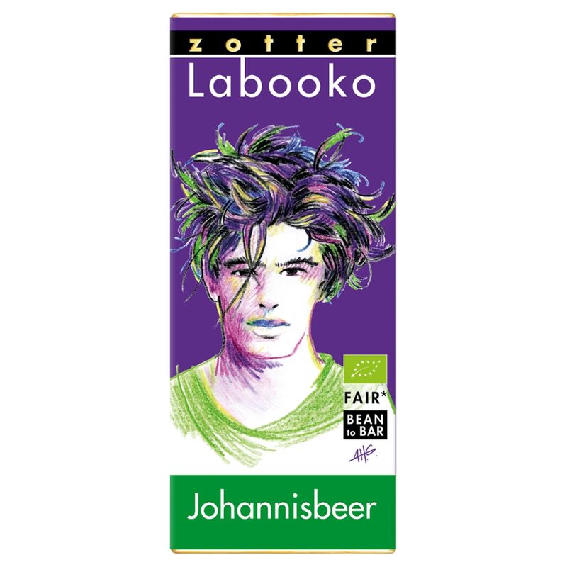 Zotter Schokolade Labooko - Johannisbeer - Produktbild