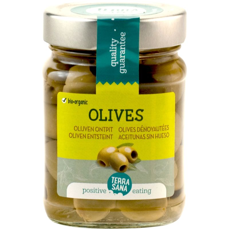 TerraSana Grüne Oliven entsteint - Produktbild