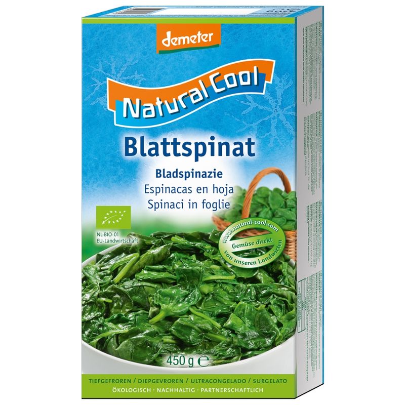 Natural Cool Blattspinat - Produktbild