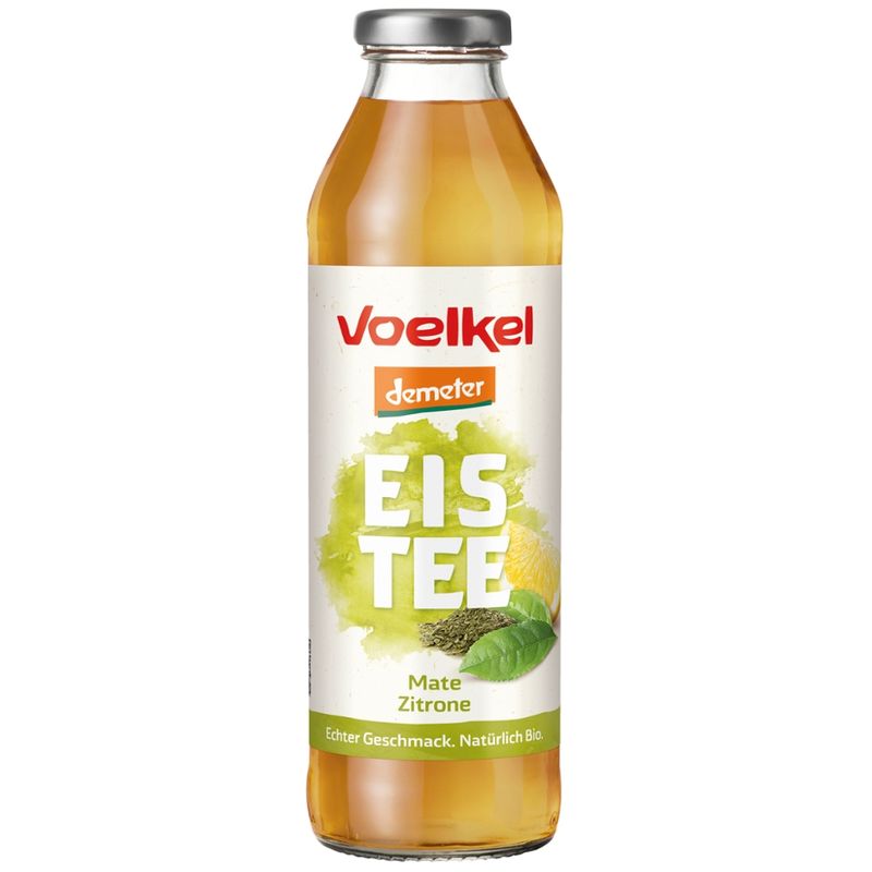 Voelkel Eistee Mate Zitrone - Produktbild