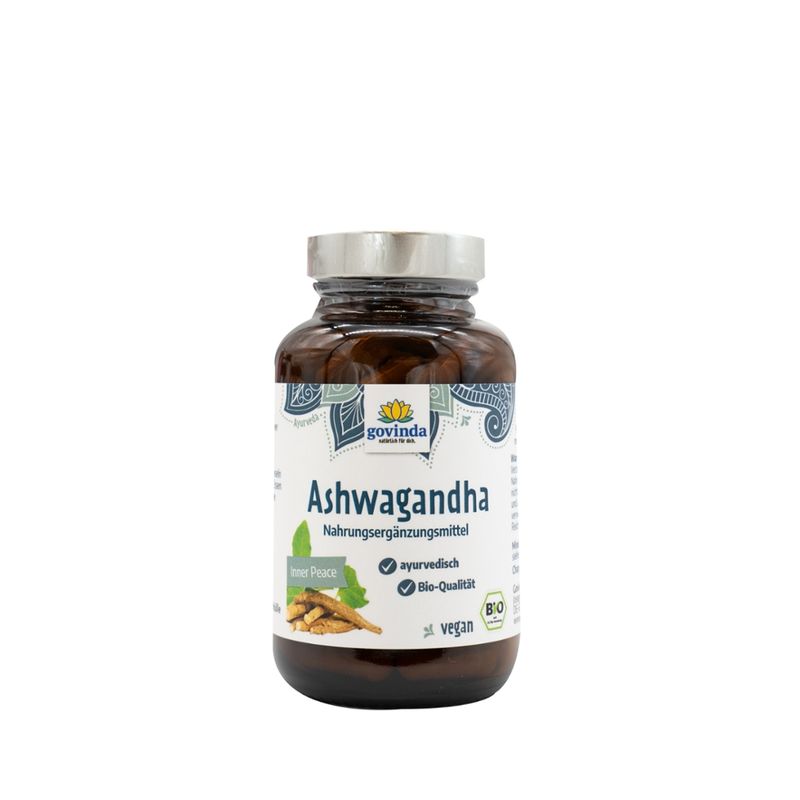 Govinda Bio Ashwagandha Kapseln 45 g - Produktbild