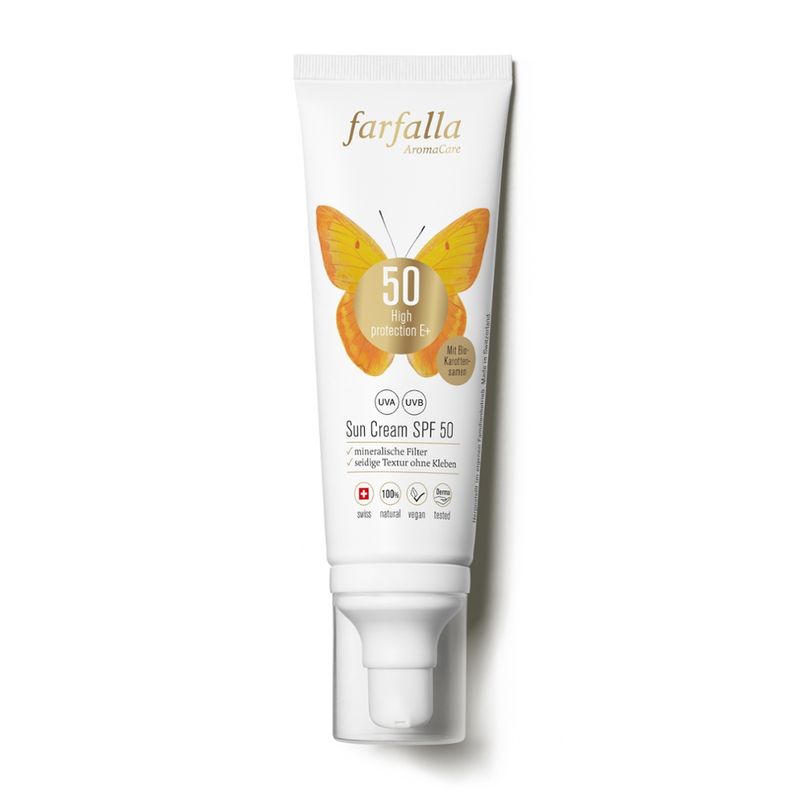 farfalla High Protection E+ Sun Cream SPF 50, 80ml - Produktbild