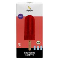 Paletas Multipack Bio Stieleis Erdbeere Limette - Produktbild