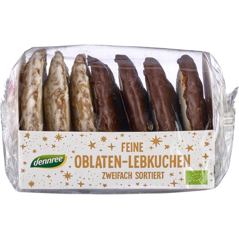 dennree Feine Oblaten-Lebkuchen zweifach sortiert - Produktbild