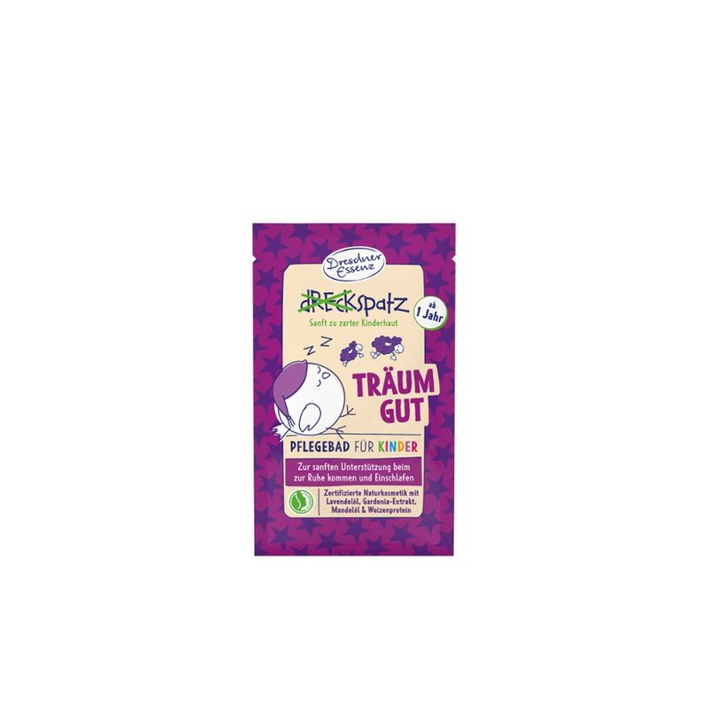Dresdner Essenz Dreckspatz  DE Pflegebad Träum gut 60g - Produktbild