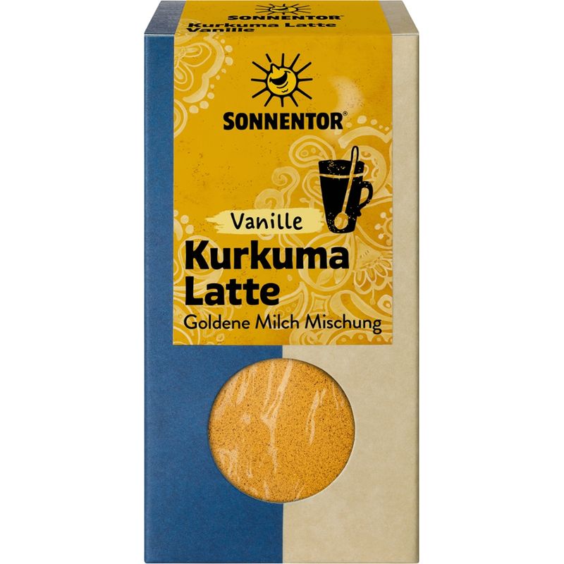 Sonnentor Kurkuma Latte Vanille, Packung - Produktbild