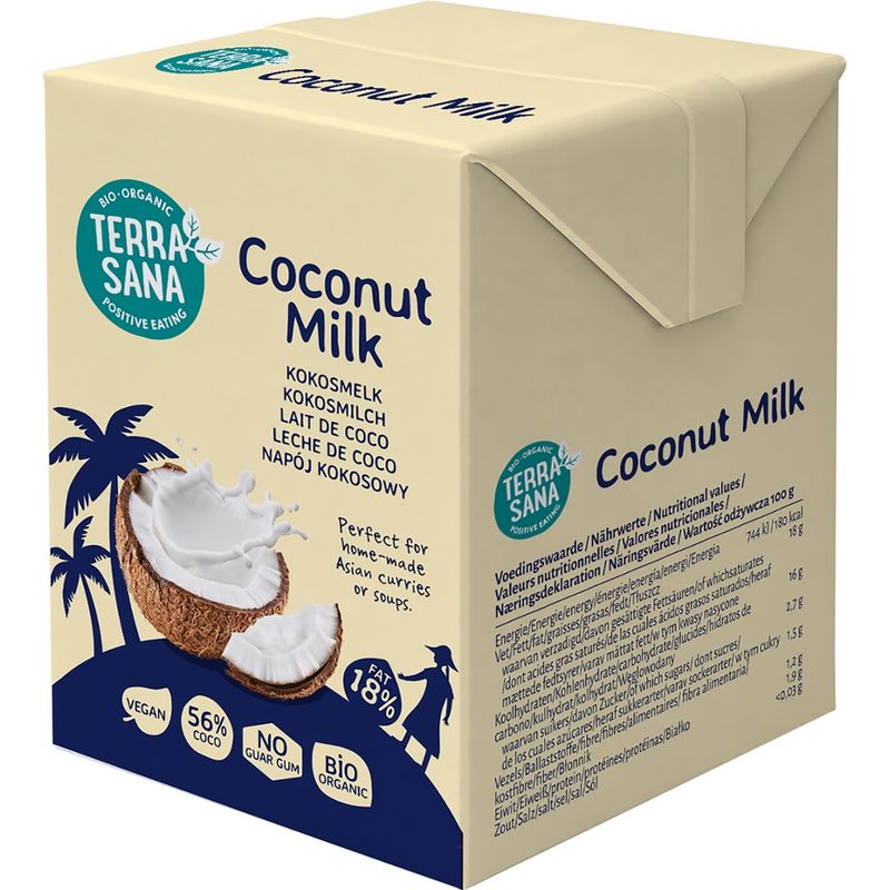 TerraSana Kokosmilch - Produktbild