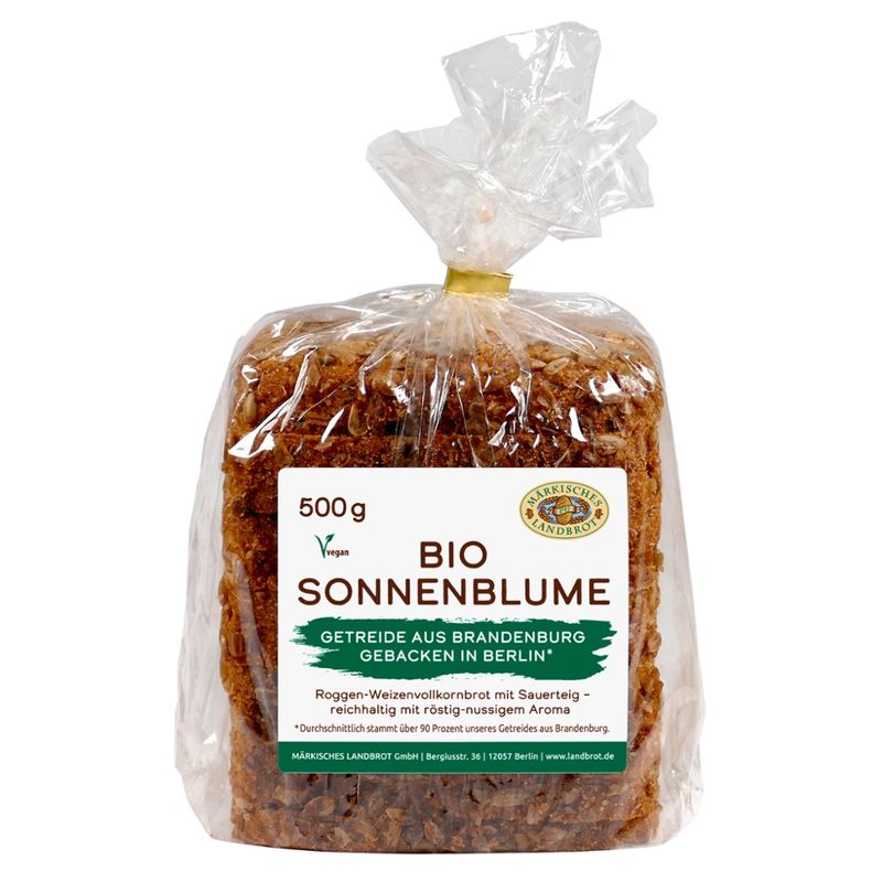 Märkisches Landbrot Sonnenblumenbrot 500g - Produktbild