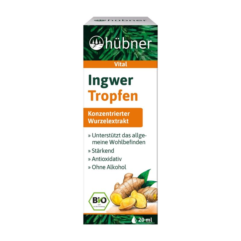Hübner hübner® Ingwer Tropfen - Produktbild