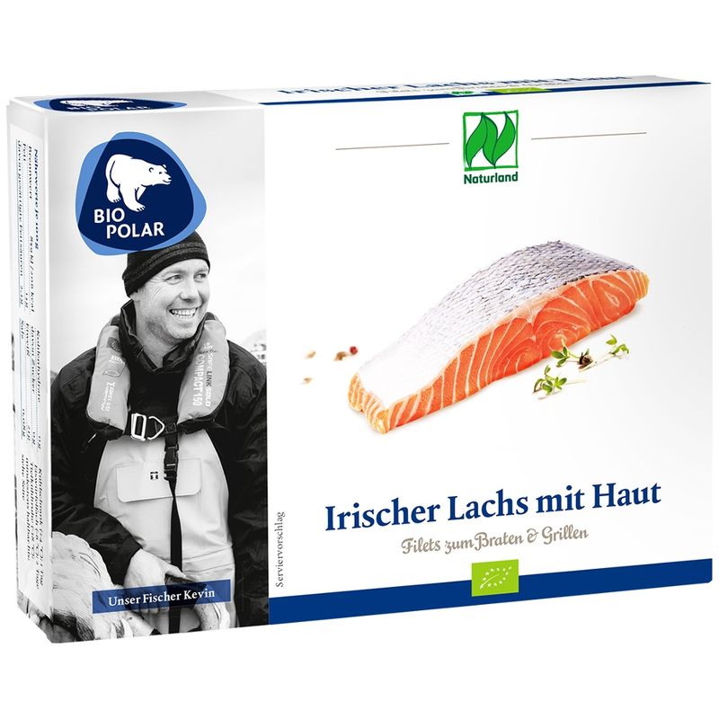 Biopolar Irischer Lachs mit Haut - Produktbild