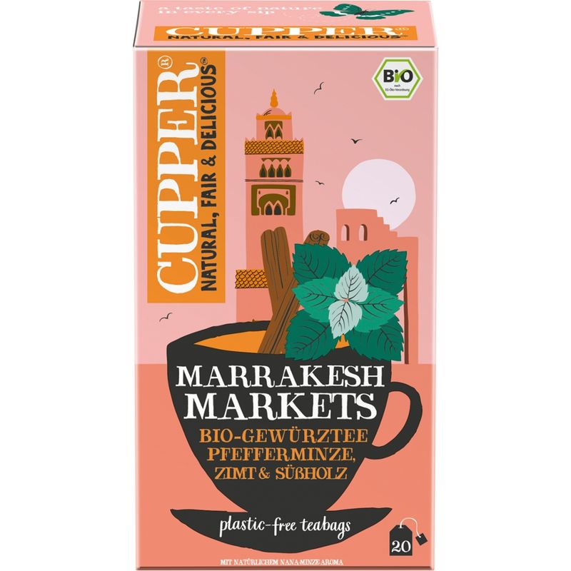 Cupper Marrakesh Markets Tee - Produktbild