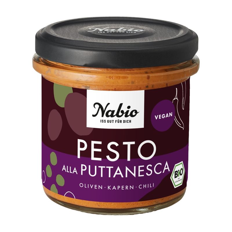 Nabio Nabio Pesto alla Puttanesca vegan - Produktbild