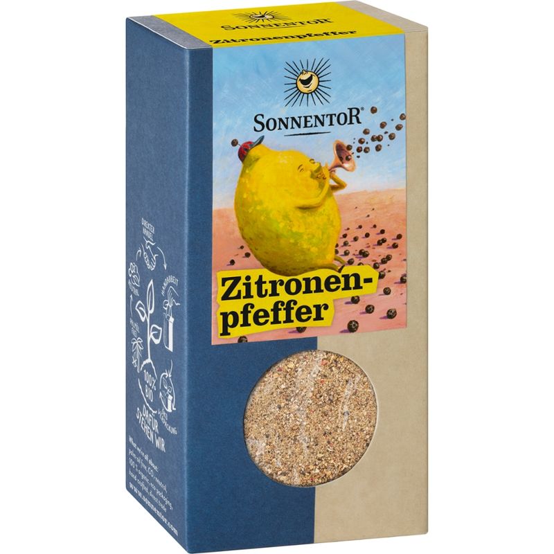 Sonnentor Zitronenpfeffer, Packung - Produktbild