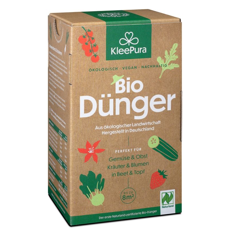 KleePura BioDünger KleePura BioDünger aus 100% Bio-Klee und Bio-Luzerne (Naturland) - Produktbild