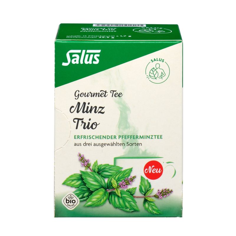 Salus® Gourmet Tee Minz Trio bio 15 FB - Produktbild