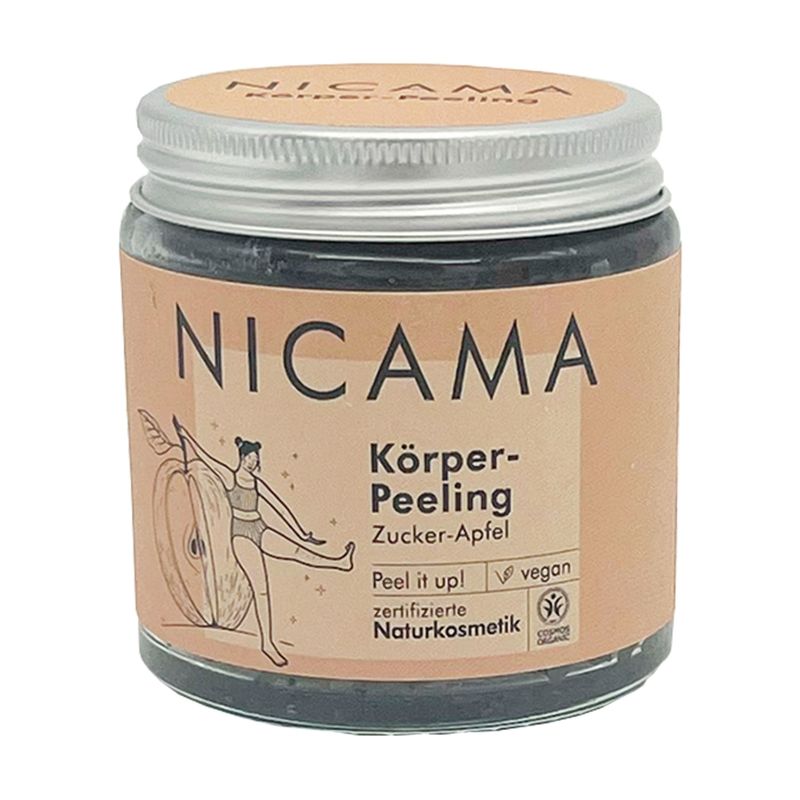 NICAMA NICAMA Körper-Peeling Zucker-Apfel 140g - Produktbild
