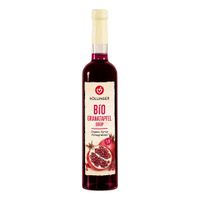 Bio Granatapfel Sirup 0,5l Glass Flasche - Produktbild