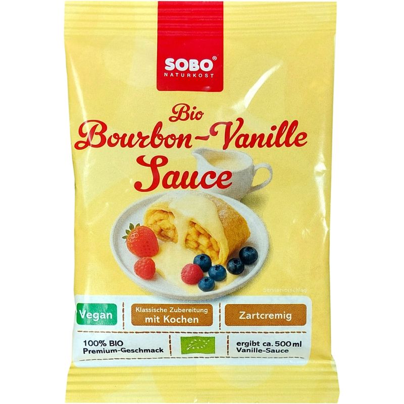 Sobo Boubon-Vanille Sauce Patisserie - Produktbild