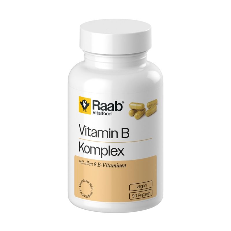 Raab Vitalfood Vitamin B-Komplex Kapseln - Produktbild