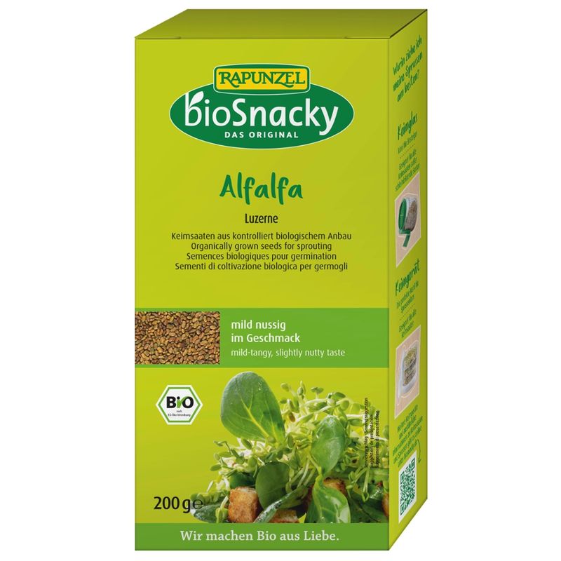 Rapunzel Alfalfa Luzerne bioSnacky - Produktbild