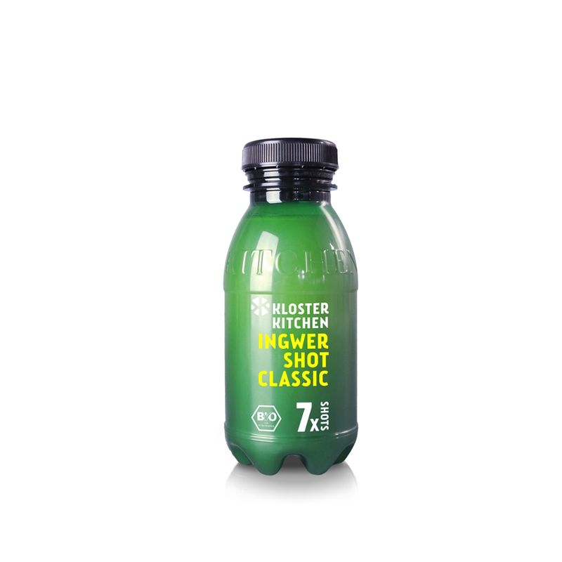 KLOSTER KITCHEN BIO Ingwer Shot Classic 7SHOTS 210ml PET - Produktbild