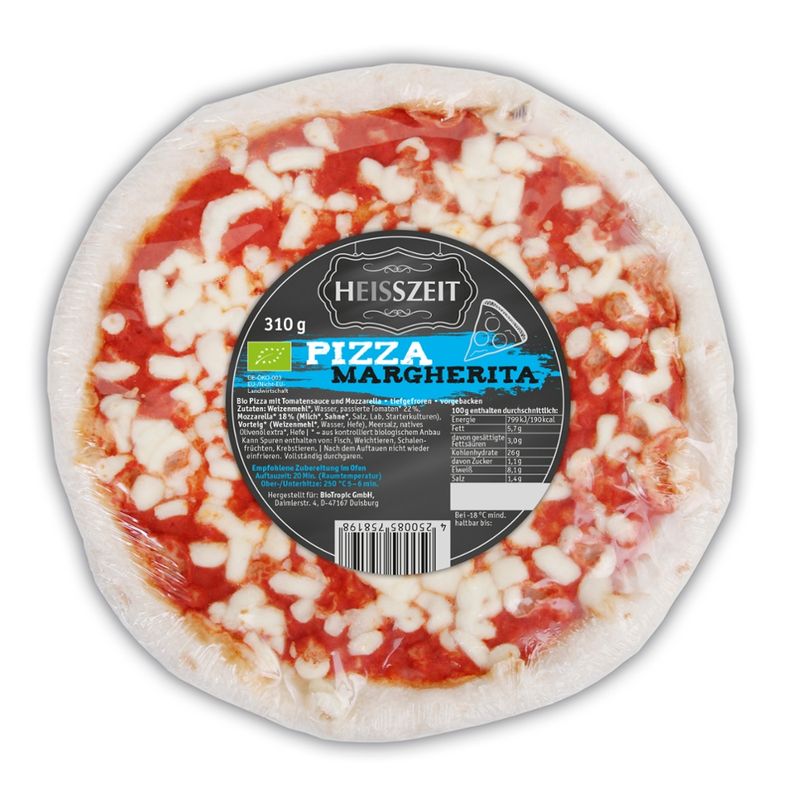 HEISSZEIT Pizza Margherita - Produktbild