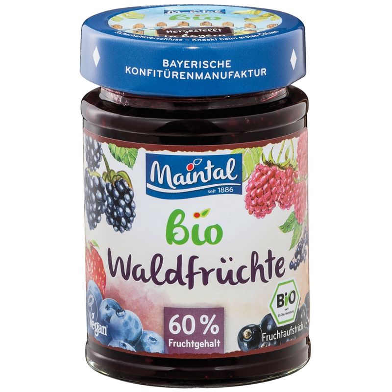 Maintal Bio Bio Waldfrüchte Fruchtaufstrich - Produktbild