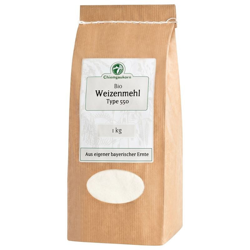 Chiemgaukorn Weizenmehl Type 550, Bio, Chiemgaukorn - Produktbild