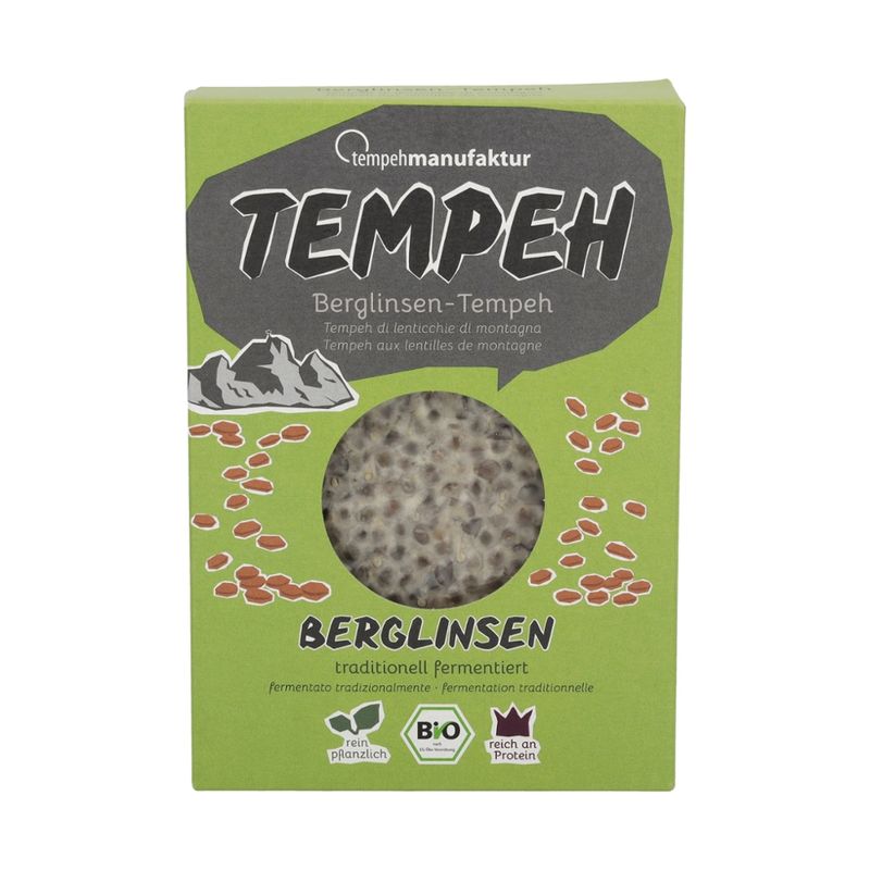 tempehmanufaktur  Berglinsen-Tempeh - Produktbild
