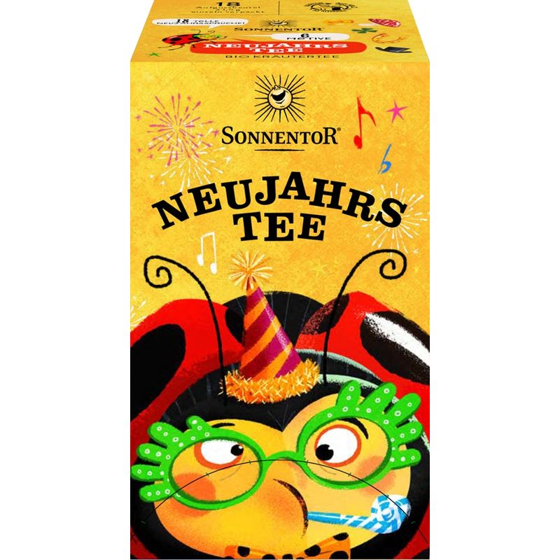 Sonnentor Neujahrstee, Doppelkammerbeutel - Produktbild