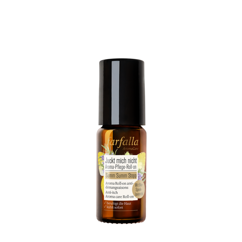 farfalla Juckt mich nicht Aroma-Pflege-Roll-on, Summ Summ Stopp, 10ml - Produktbild