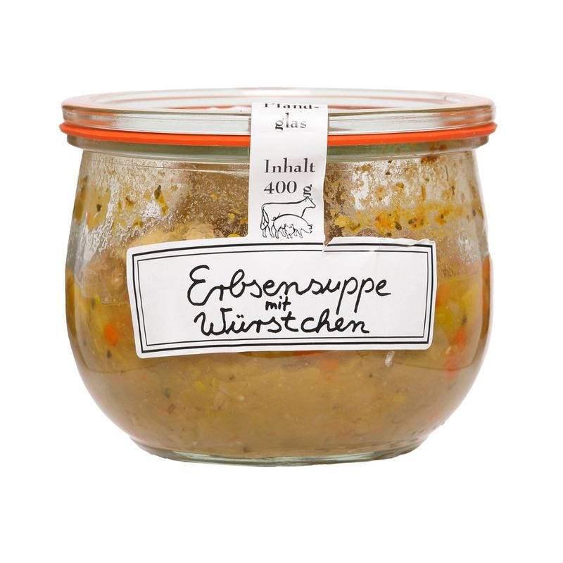 Schröder's Bio Fleisch- und Wurstwaren Erbsensuppe mit Wurst - Produktbild