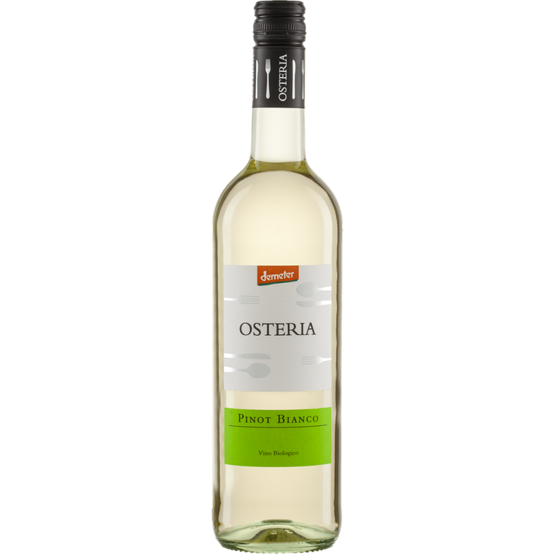 Riegel Eigenmarke OSTERIA Pinot Bianco IGT Demeter - Produktbild