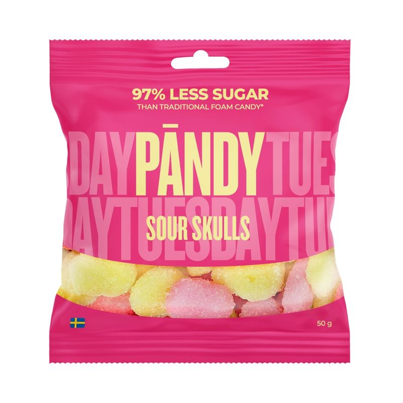 PÄNDY Pändy - Sour Skulls 50g - Produktbild
